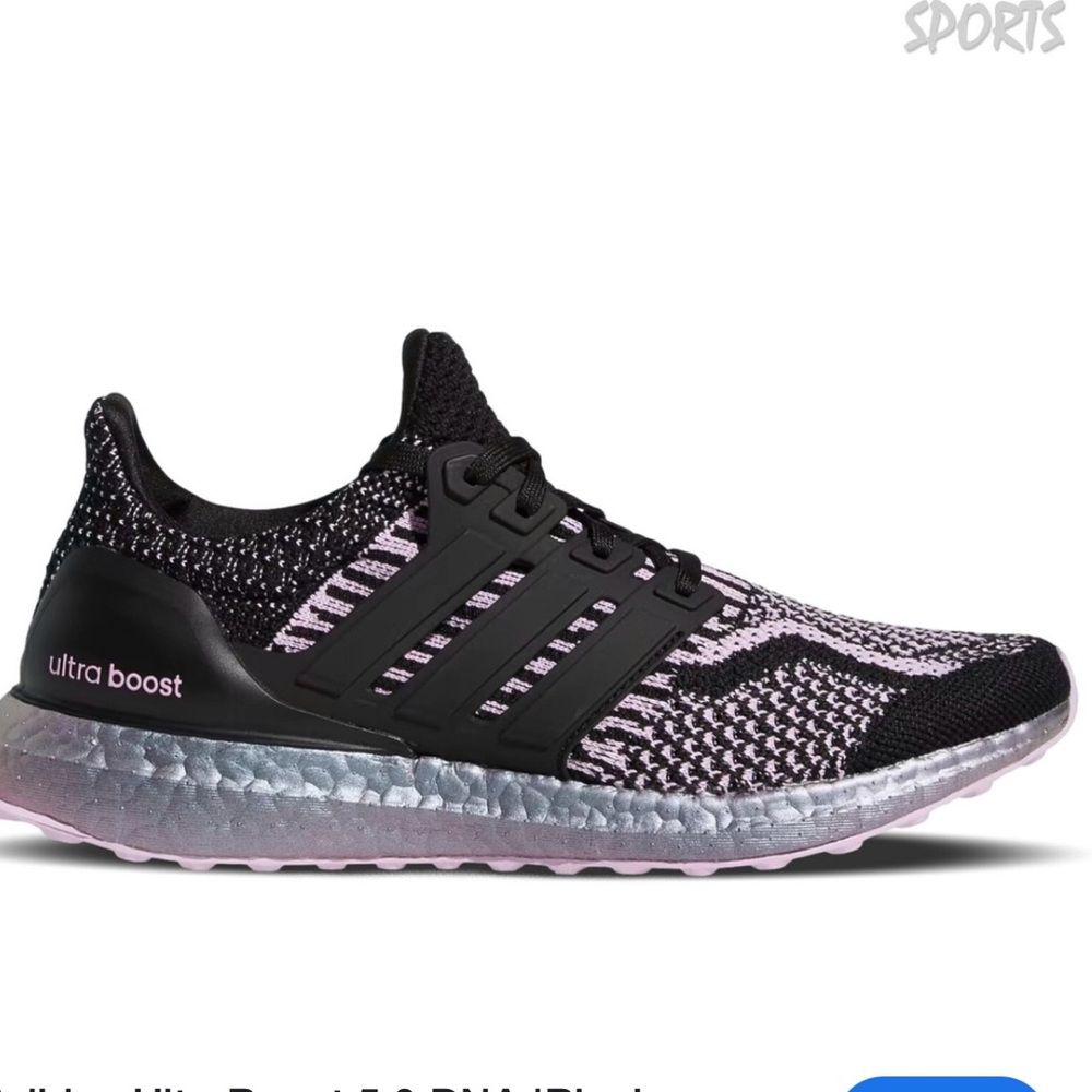 Adidas UltraBoost 5.0 DNA Black and Pink Women's Running Shoes